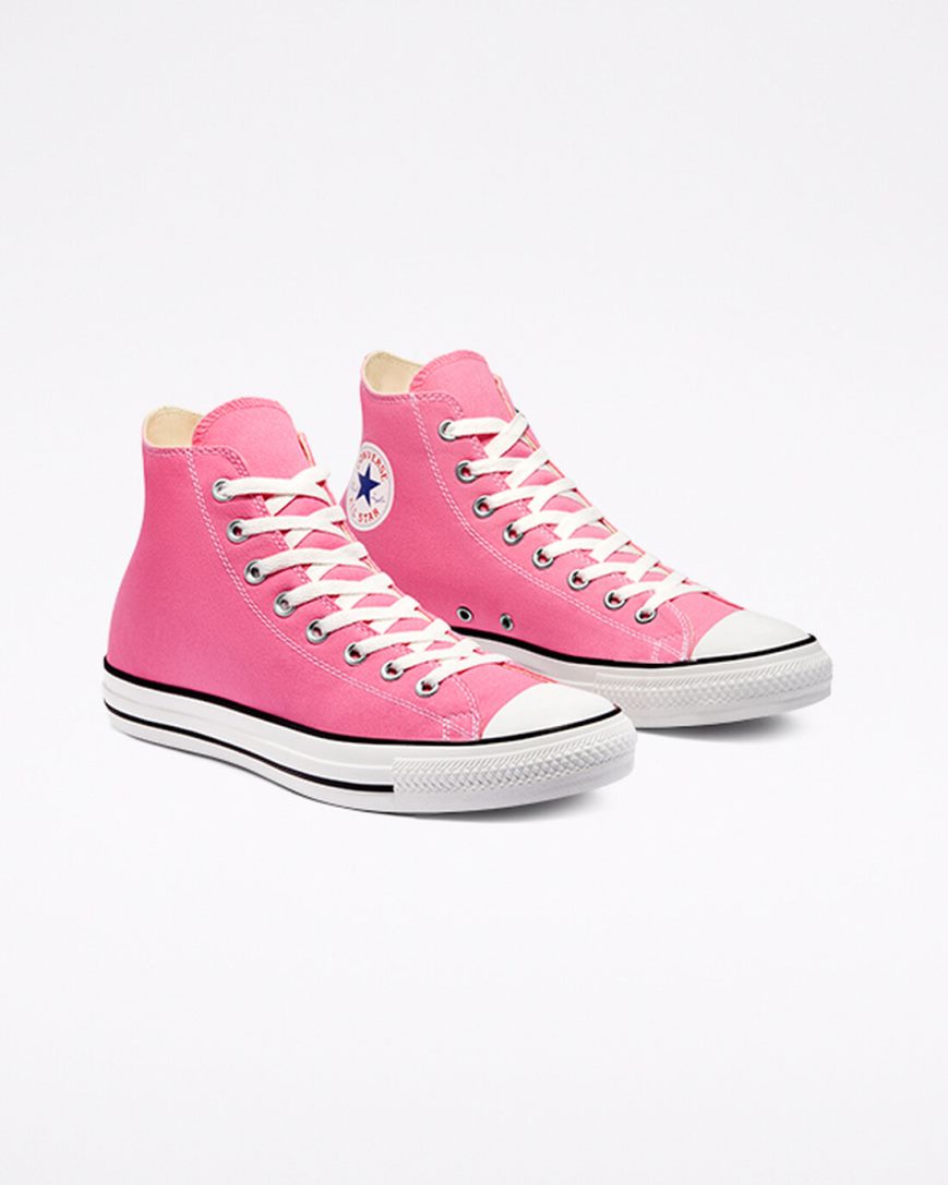 Women's Converse Chuck Taylor All Star Classic High Top Shoes Pink | AU 90C84O